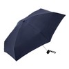 LIEBEN-0205 Flat Mini Umbrella, 19.7 inches (50 cm), Rain Umbrella,