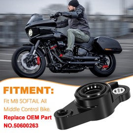 VPZMT Brake Pedal Link for Harley M8 Softail Street Bob 114, Low Rider, Low Rider S, Low Rider ST, FXBBS, FXLRS, FXLRST, FXRST, FXST All Middle Control Bike 2018-2026, Replace OEM# 50600263