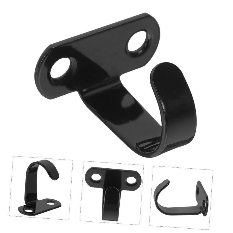 ULTECHNOVO 6Pcs Heavy Duty Iron Ceiling Hooks Screw Mounted Under