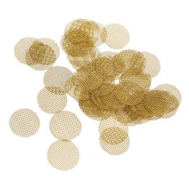 DMiotech Pack of 50 Strainers Brass Pipes 9.5 mm / 0.37 Inch Size for Pipes Filter