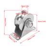 Stainless Steel U Groove Roller Gate Track Roller Heavy Duty