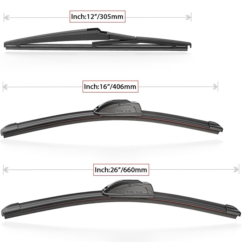 RAINTOK Windshield Wiper Blades Replacement for 2019 2020 2021 2022