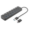 DIGITUS USB Hub - 7 Ports - USB 3.0 -