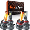 LUXSTER Punisher 80,000LM H11 9005 LED Bulbs Combo, Ultra-Bright TalonLED