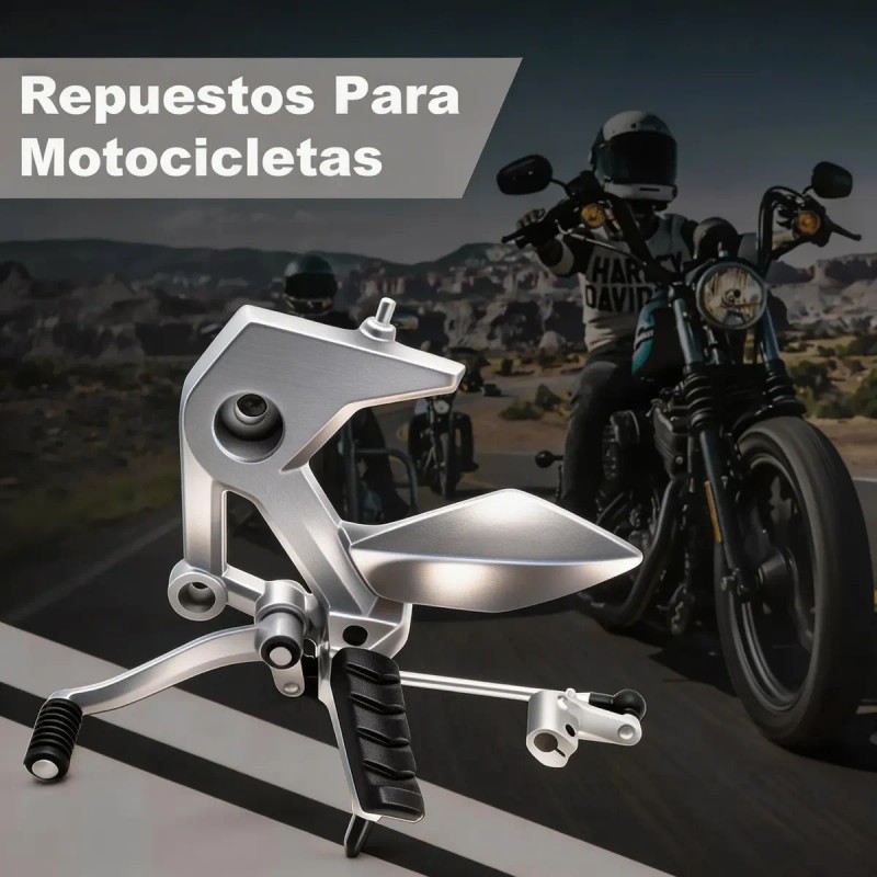 Posapie 250z/250sz Delantero Izquierdo Con Pedal Negra