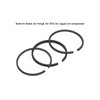 Air Compressor Piston Ring Engine Piston Ring Set 42 mm