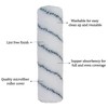 Paint Roller Covers, 4 Pack. 9" Roller Sleeves, DIY Covers