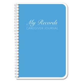 BookFactory Caregiver Daily Log Book/Caretaker Daily Task Log for Assisted Living Patients, Long Term Care - Wire-O, 100 Pages, 6" x 9" JOU-100-69CW-PP(Caregiver-Journal)…