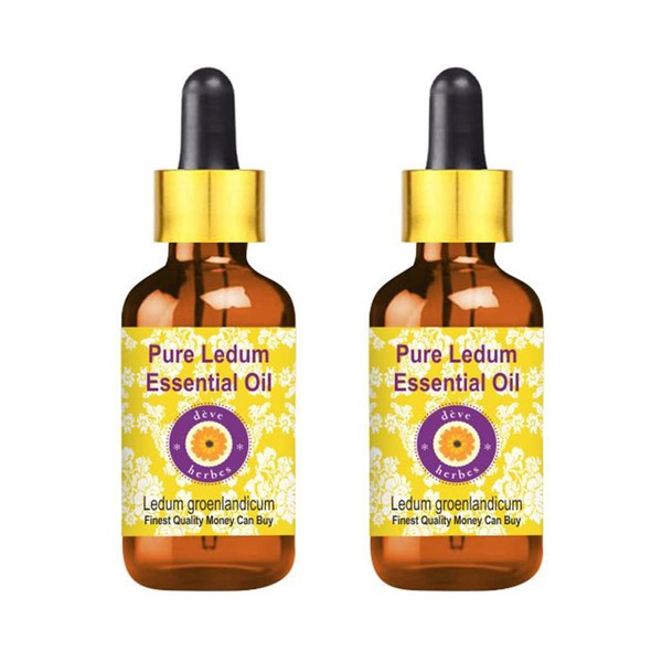 Deve Herbes Pure Ledum Essential Oil (Ledum groenlandicum) Steam Distilled