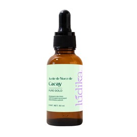 Aceite de Cacay 50 ml | Sérum Antiedad con Retinol Natural Vitamina A | Regenera Colágeno Elastina | Manchas Estrías Cicatrices | Brillo Cabello