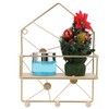 PunchFree Wall Storage Rack Wall Hanging Floating Shelf Bedroom Living