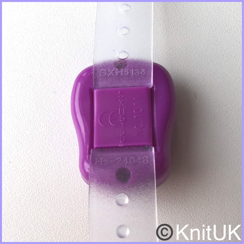 KnitUK Tally Counter - LCD (Finger-Held). Pack of 2. Pink