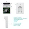 Termómetro Infrarrojo Digital De Pared Bluetooth Con Alarma