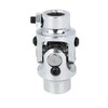 X AUTOHAUX 3/4" Round Smooth X 3/4"-36 Spline Chrome Universal