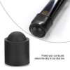 Alomejor 10pcs Pool Cue Caps Rubber Cue Cover Billiards Cues