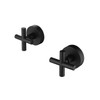 Decaura Shower Mixer Taps 1/4 Turn Twin Tap Cross Handles