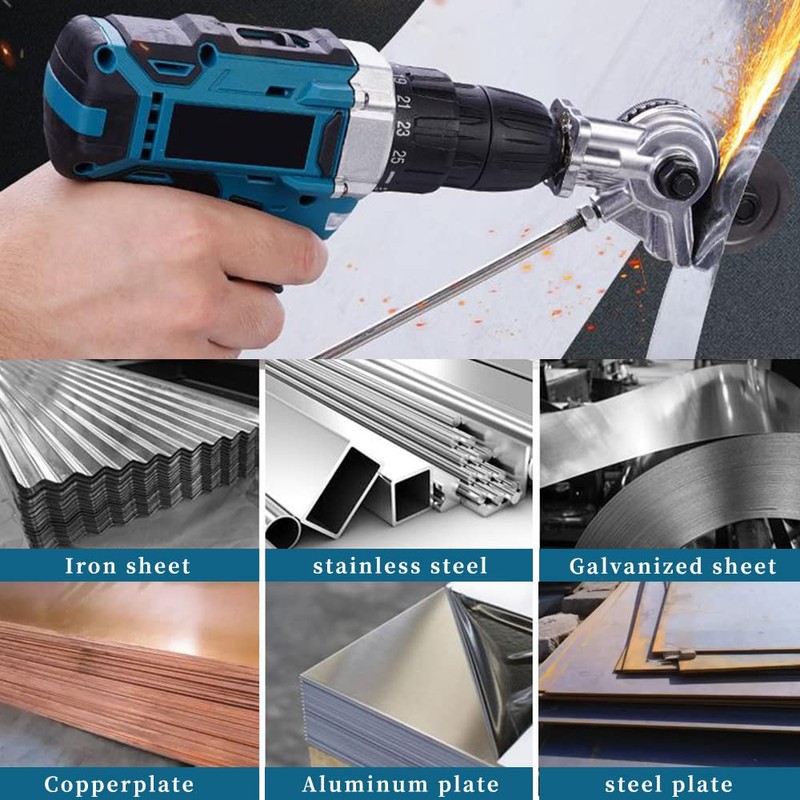 Accessories for Electric Drill, Tin Cutter, Metal Cutter, Manual Pull,
