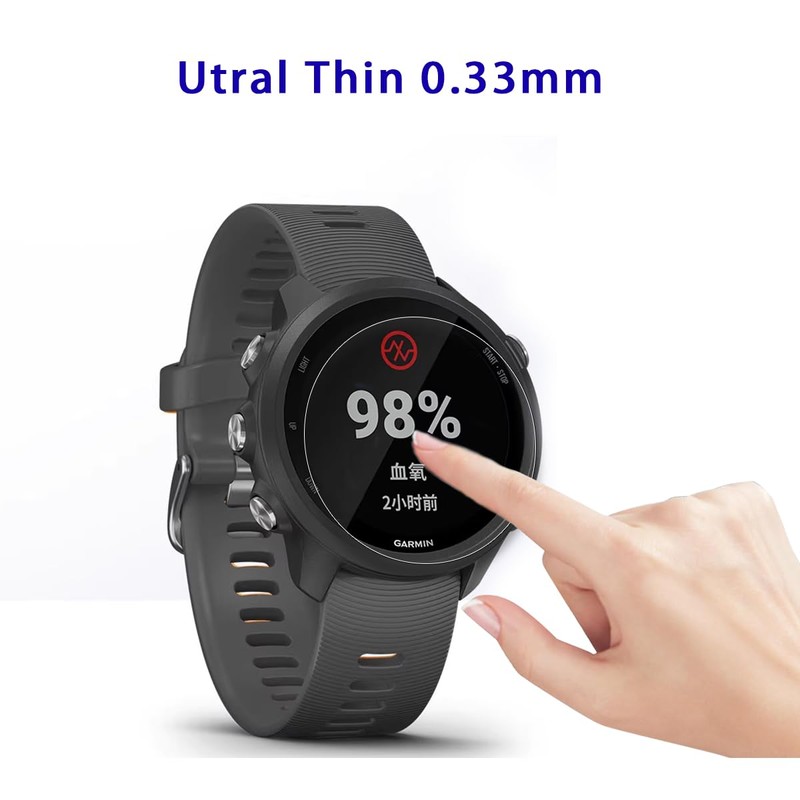 HYGMOCC [2 Pack] Screen Protector Designed for Garmin Fenix 6/6