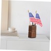 FUNOMOCYA American Flag Stick 40 Mini Flags Handheld for 4th