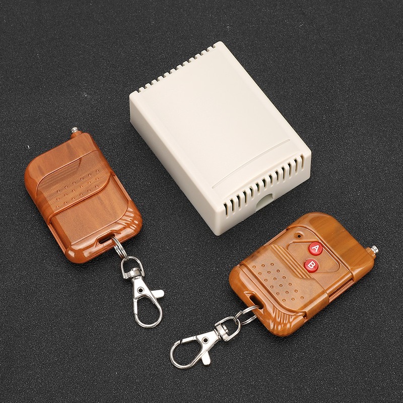 2 Way Receiver 2 Button Learning Code Remote Control Switch