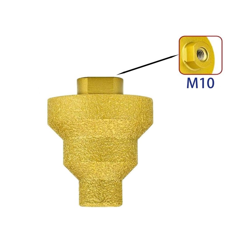 1pcs Wezxrauo Diamond Chamfer Bit for Tile, Marble & Concrete