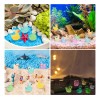 200 Mini Patos Luminosos De Resina Brillan En La Oscuridad