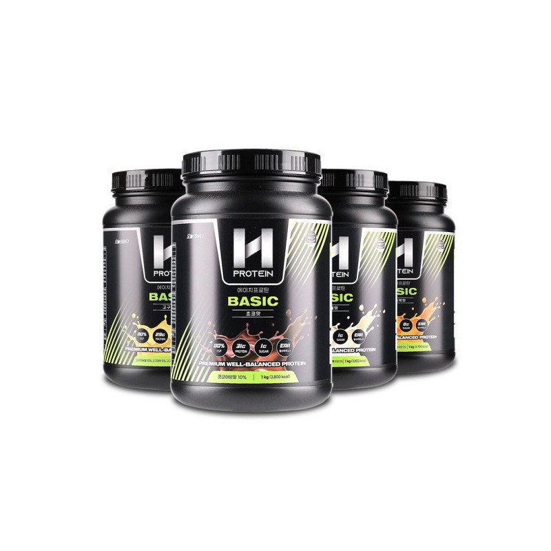 Today's Body 에이치프로틴 베이직 단백질보충제 단호박맛 1000g 제로당 고단백 식물성프로틴