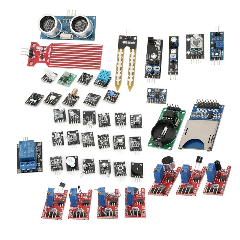 45pcs set Sensor Modules Starter Kit Professional DIY's Updated Development