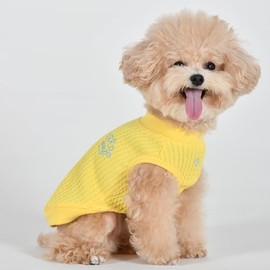 Pinkaholic New York Spring/Summer Grace Dog Shirt Trendy Fashionable Cute Dog Apparel, Yellow, Small