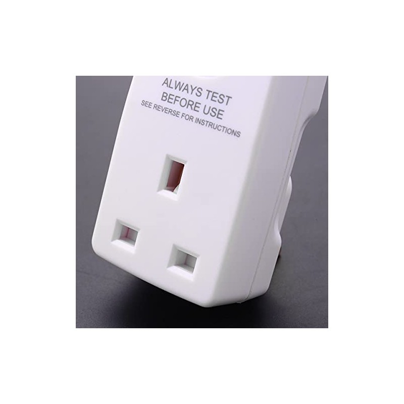 Bopfimer UK Plug 13A Gfci Leakage Protection Plug Rcd Socket
