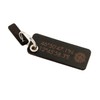 sueco - unikate & manufaktur Leather Keyring with Individual Engraving