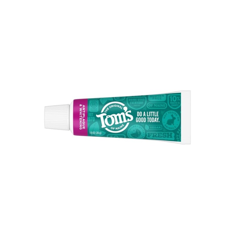 Tom's of Maine Antiplaque Tartar Control plus Whitening Toothpaste Trial