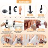 FU SHEN Practice Hand Kit for Acrylic Nails,Flexible Moveable Fake