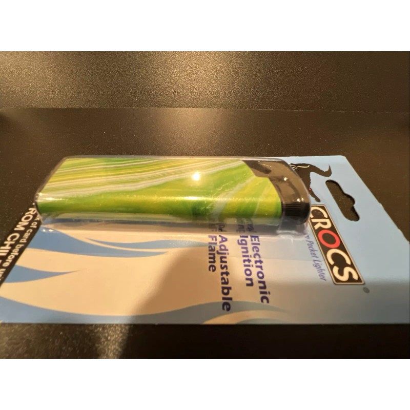 Tiger Crocs Premium Pocket Animal Tiger Print Lighter