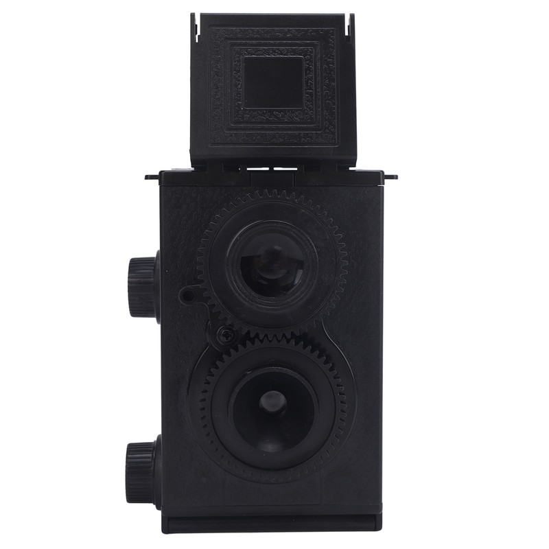 35MM Dual Lens Film Camera DIY Classic Retro Double Reflex