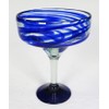 Eye4Art Mexican Margarita Glasses and matching tequila shot glasses Blue