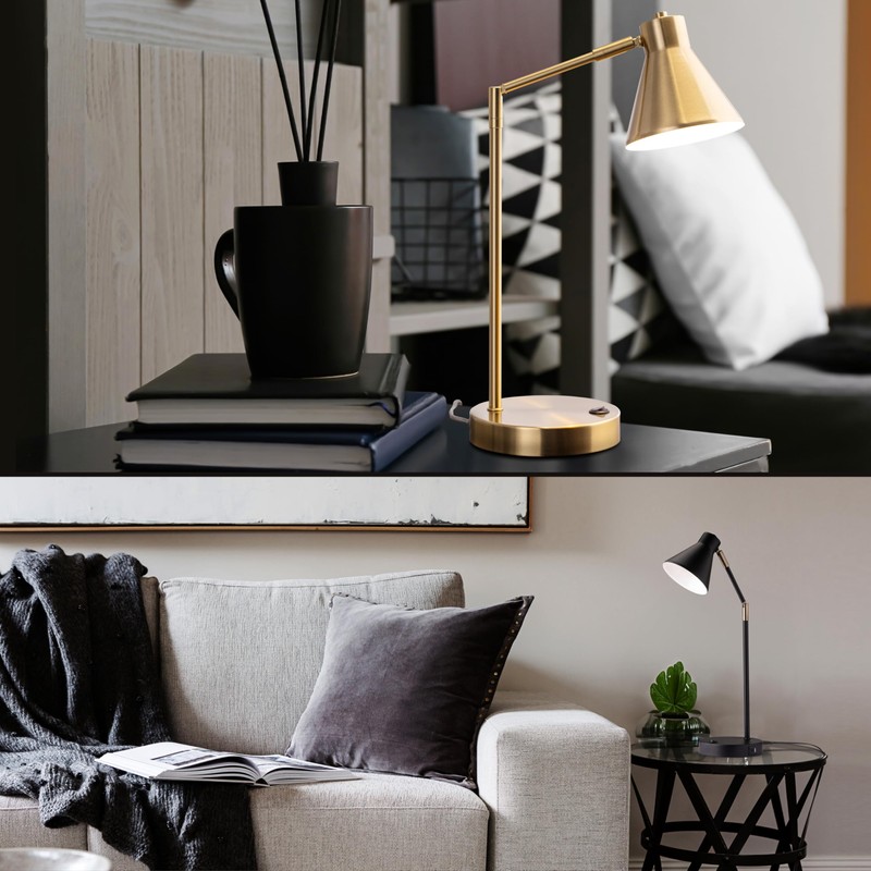 O'Bright Astrum - LED Desk Lamp with Dual USB Charging