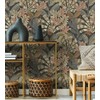 GAULAN 500681999 Non-Woven Wallpaper Durable Washable Wallpaper with Ethnic Leaves