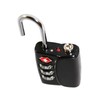 Em-D-Kay #920 TSA Accepted Padlock, 3-Dial Resettable Combination Luggage Lock