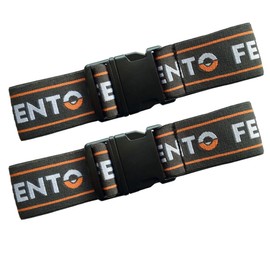 FENTO Original clip elastic bands, replaceable and adjustable clip elastic bands for knee pads, quality and comfort, additional protection for your knees