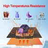 HIKUDIY PEI+PEO Build Plate for Adventurer AD5X/5M/5M Pro,Textured PEI+Smooth Diamond