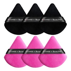 Esponja Maquillaje En Polvo 6 Pcs Beauty Blender Con Caja