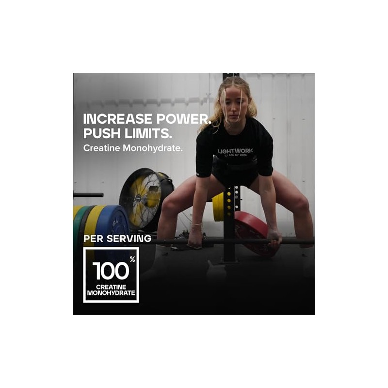 Bulk Creatine Monohydrate Powder 250g, Unflavoured | Micronised Creatine Supplement