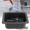 Matte Black Stainless Steel Automatic Cup Rinser Washer Cleaner for
