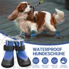 LiebeDD Dog Shoes, Paw Protection, Pack of 4, Dog Injury