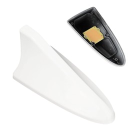 Cubierta de Antena de Techo, Base Aérea de Aleta ABS Resistente 96219 D5000EBQK Reemplazo Automotriz para Kia Optima, para Elantra Sedan Sonata, para Genesis Sedan G80 Coupe(Blanco)