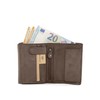 Cas8 MATS Men's Wallet Portrait Format, 100% Leather Wallet with