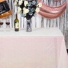 JYFLZQ White Iridescent Sequin Tablecloth 50" x 50" Square Sparkly