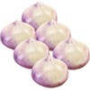 Tuxiaobu Fake Onion, 6 Pcs Faux Plastic Onions, Artificial Fruit