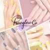 Pureglow Co Semi Cured Gel Nail Strips 20Pcs Gel Nails